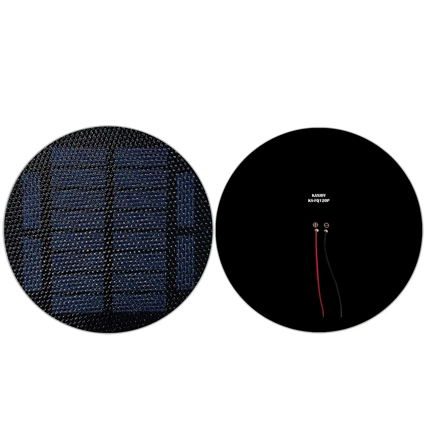  2W pannello solare rotondo