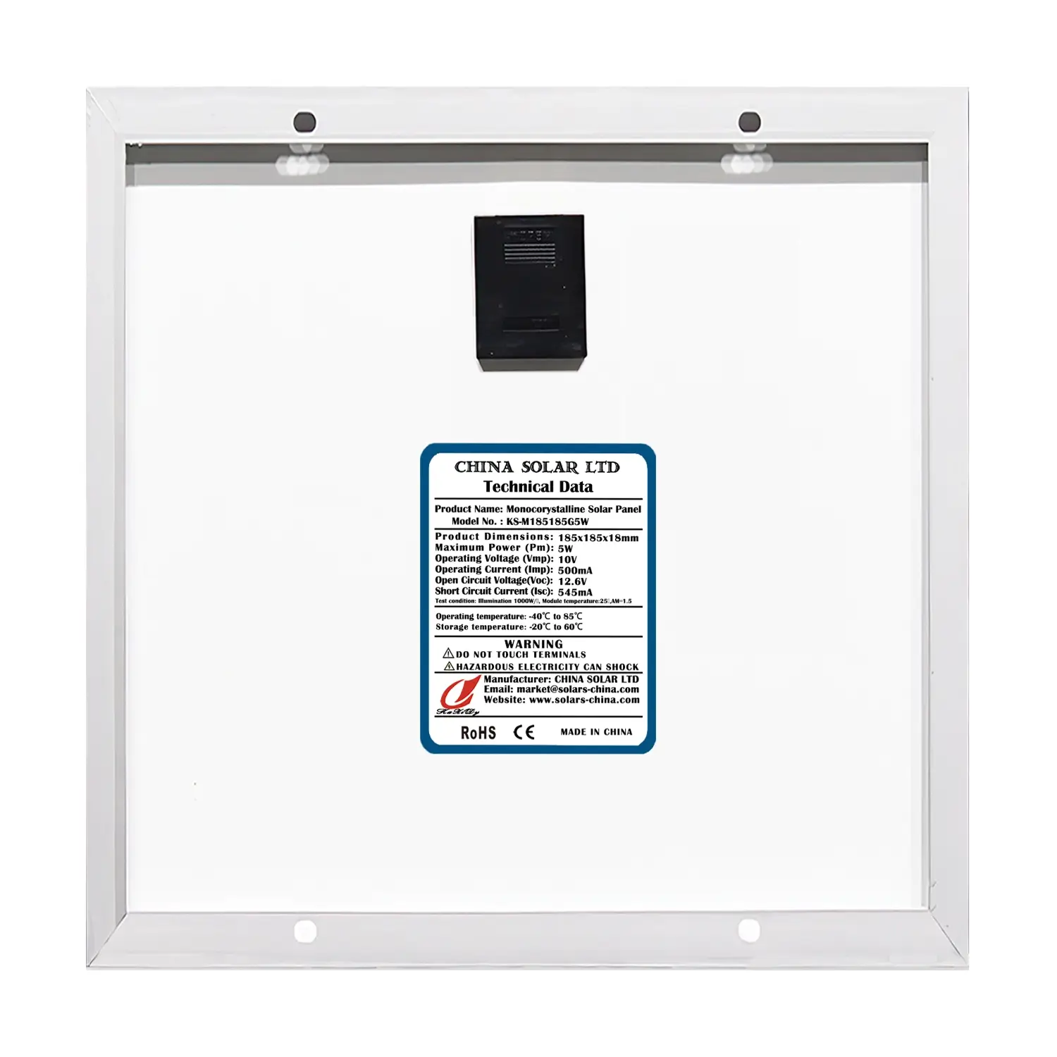 Pannello Fotovoltaico 5W