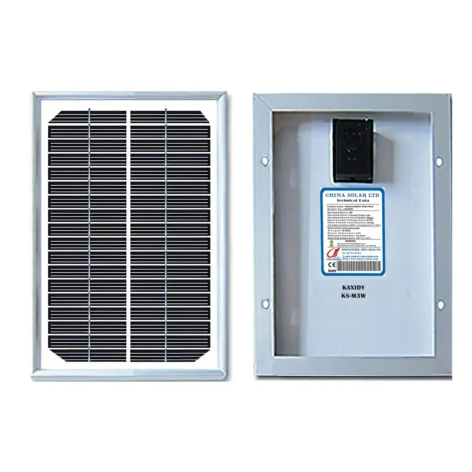 Pannelli Fotovoltaici 3W