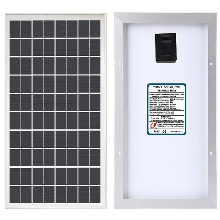 Pannello Solare Fotovoltaico 15W