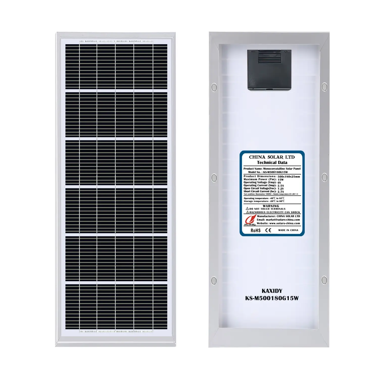 15W Modulo Fotovoltaico