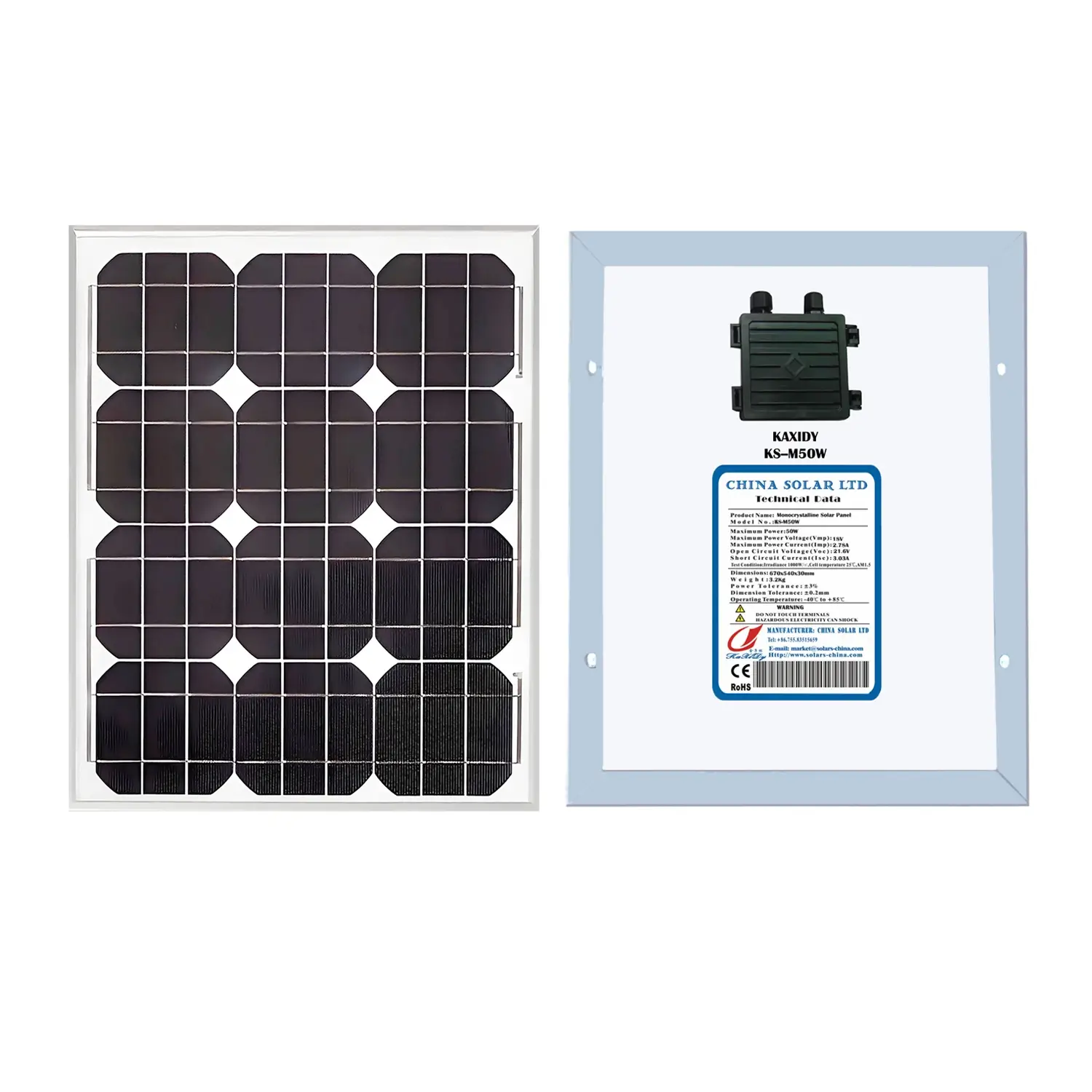50W Moduli Solari