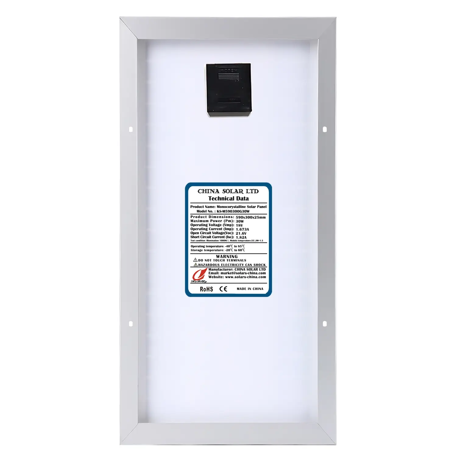 30W Pannello Fotovoltaico