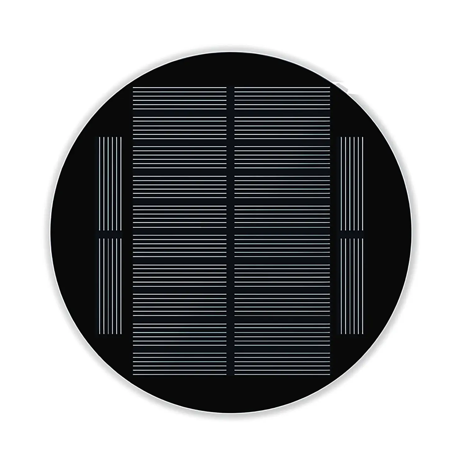 2W Pannello Solare Rotondo