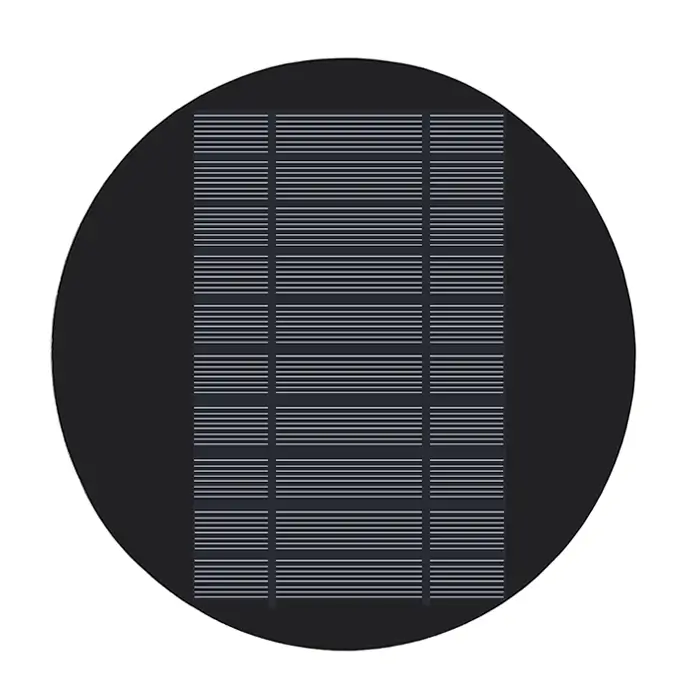 5V Pannello Solare Rotondo