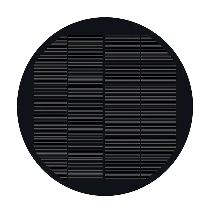 Pannello Solare Rotondo 6V