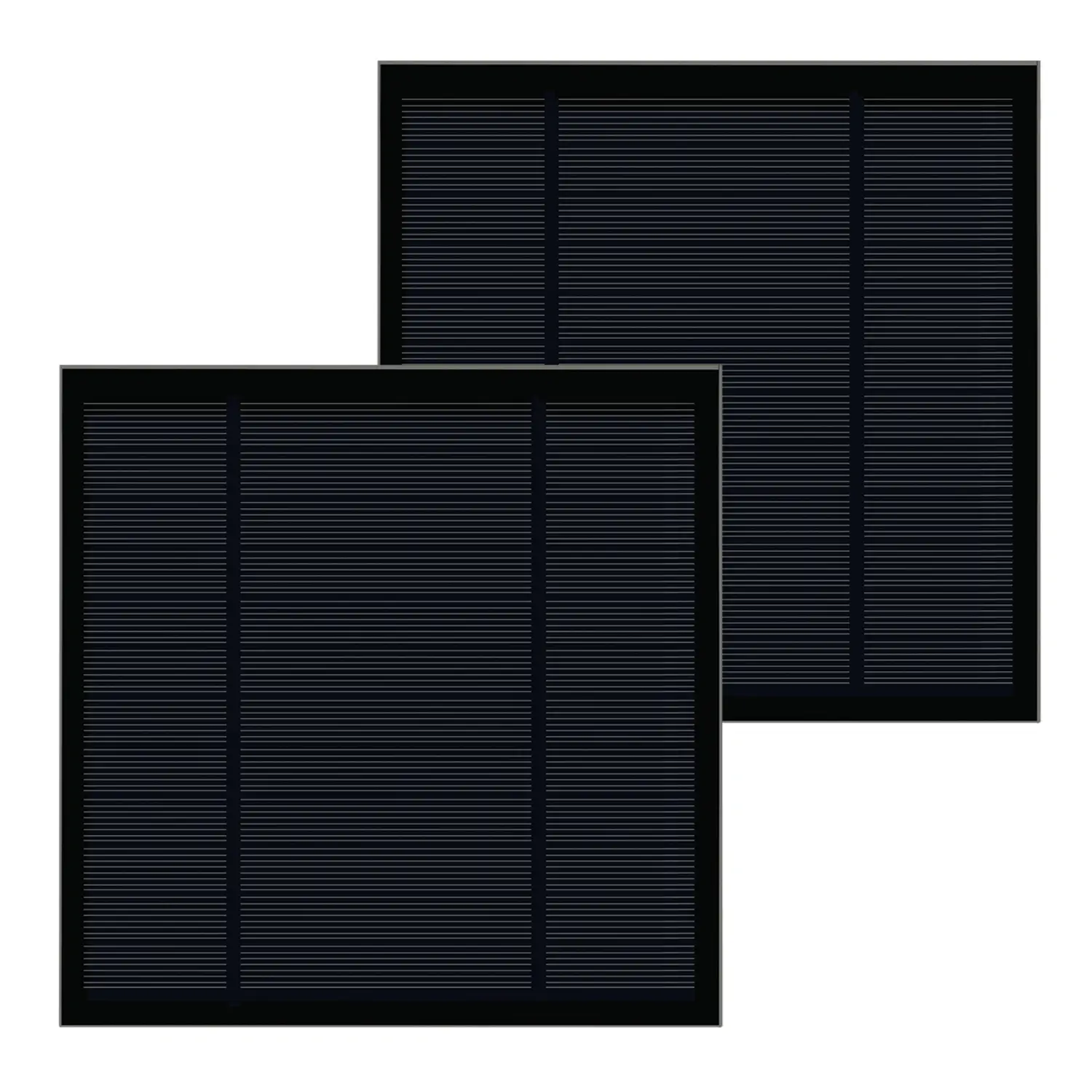 5W 6V Pannelli Solari nero