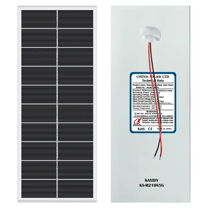 5V Pannello Fotovoltaico