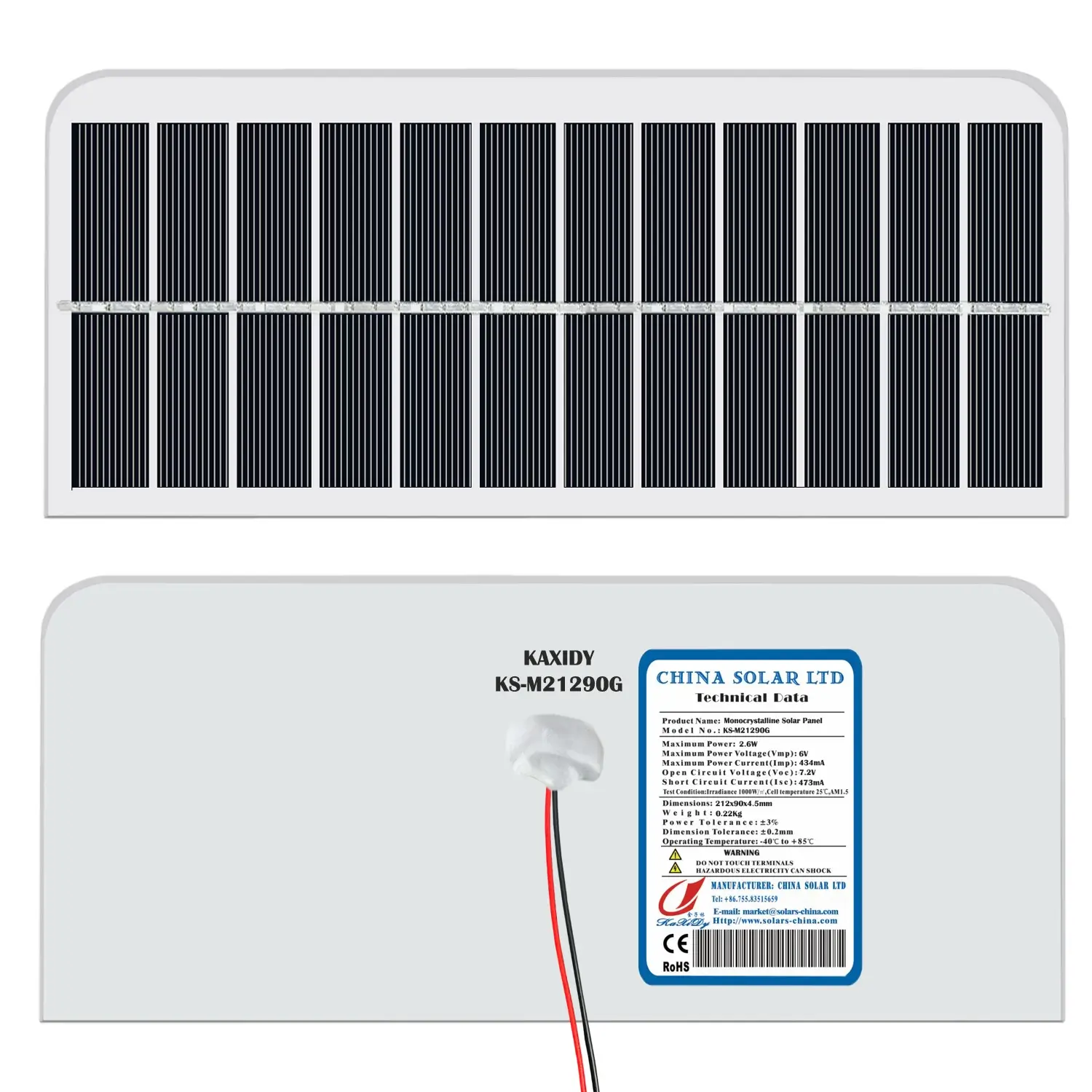 Pannello Solare 6V