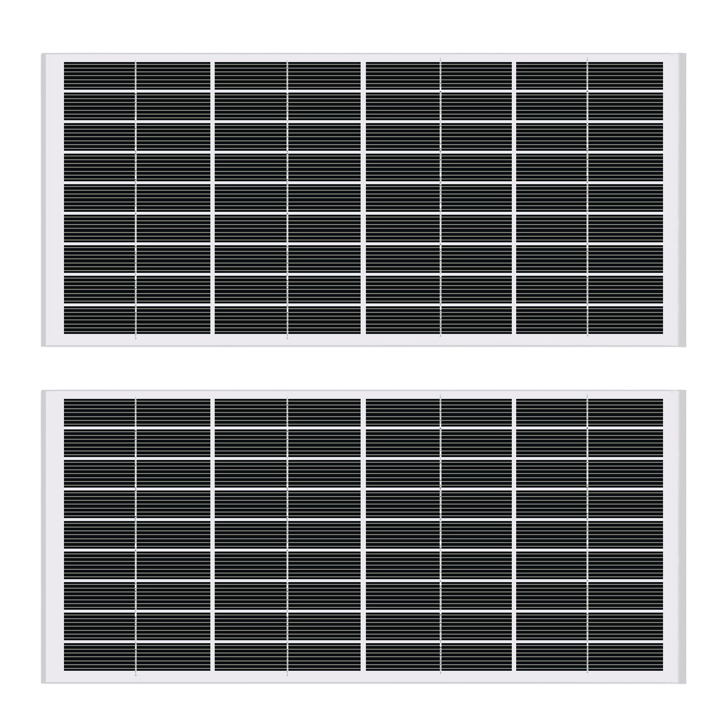 12V pannello solare vetro