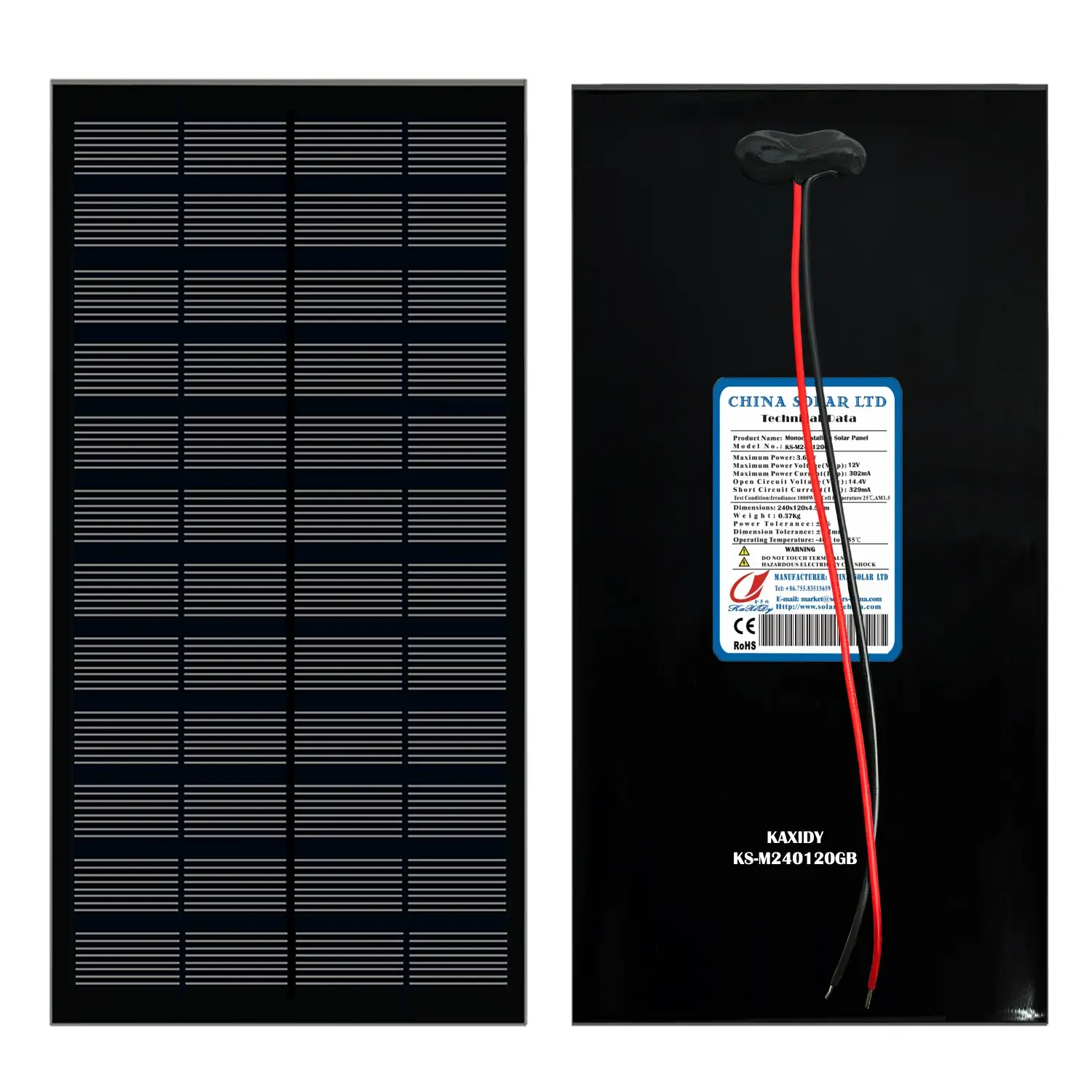 Pannello Solare Nero