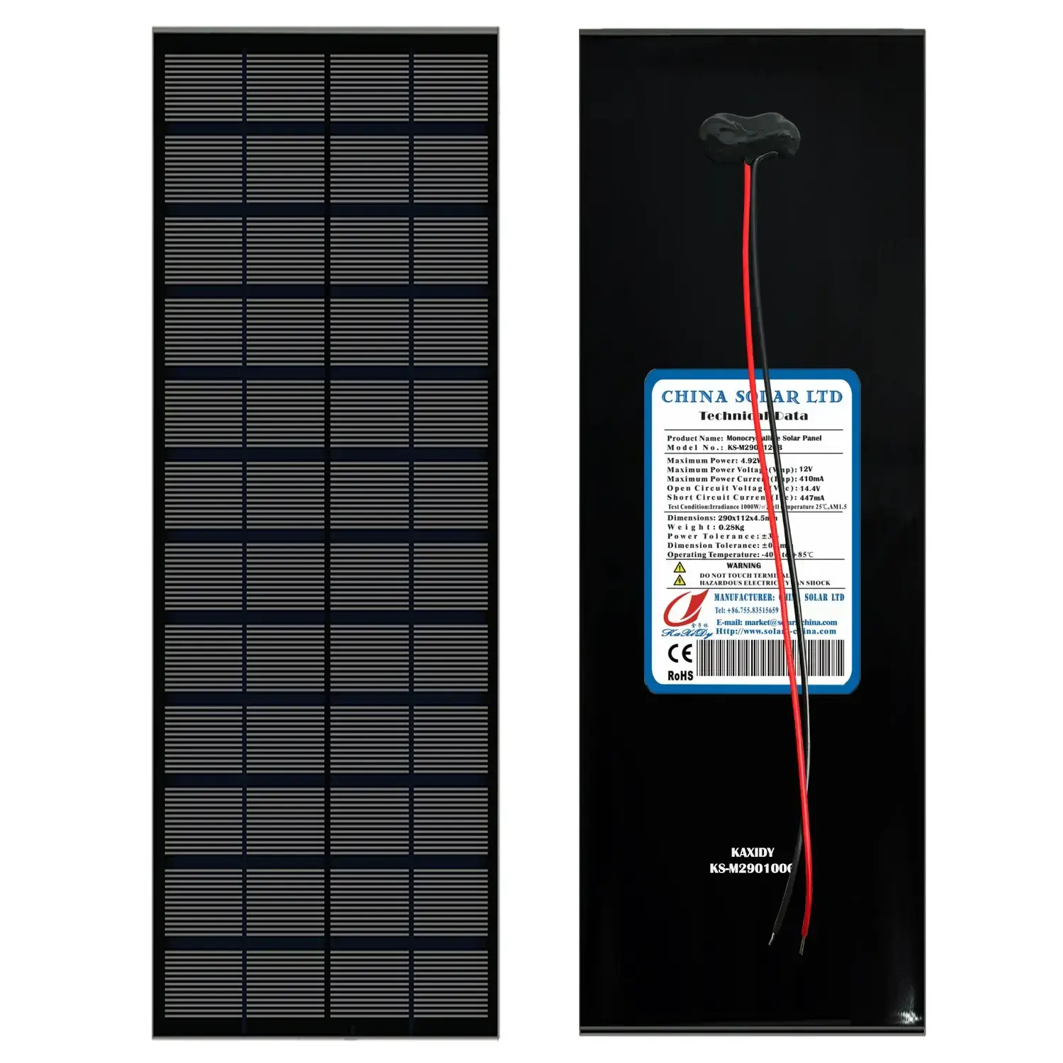 Pannello Solare 12V