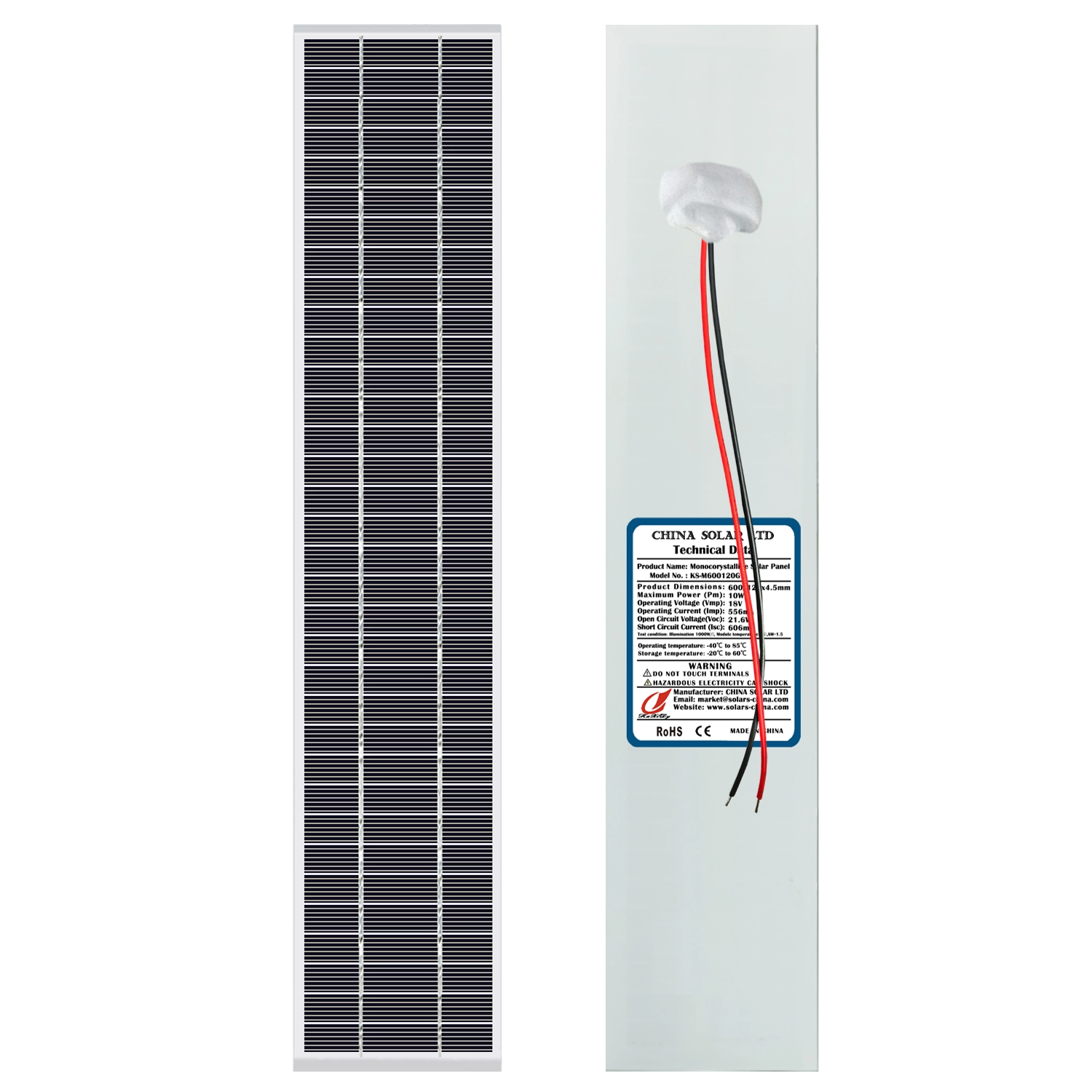 10W pannello solare