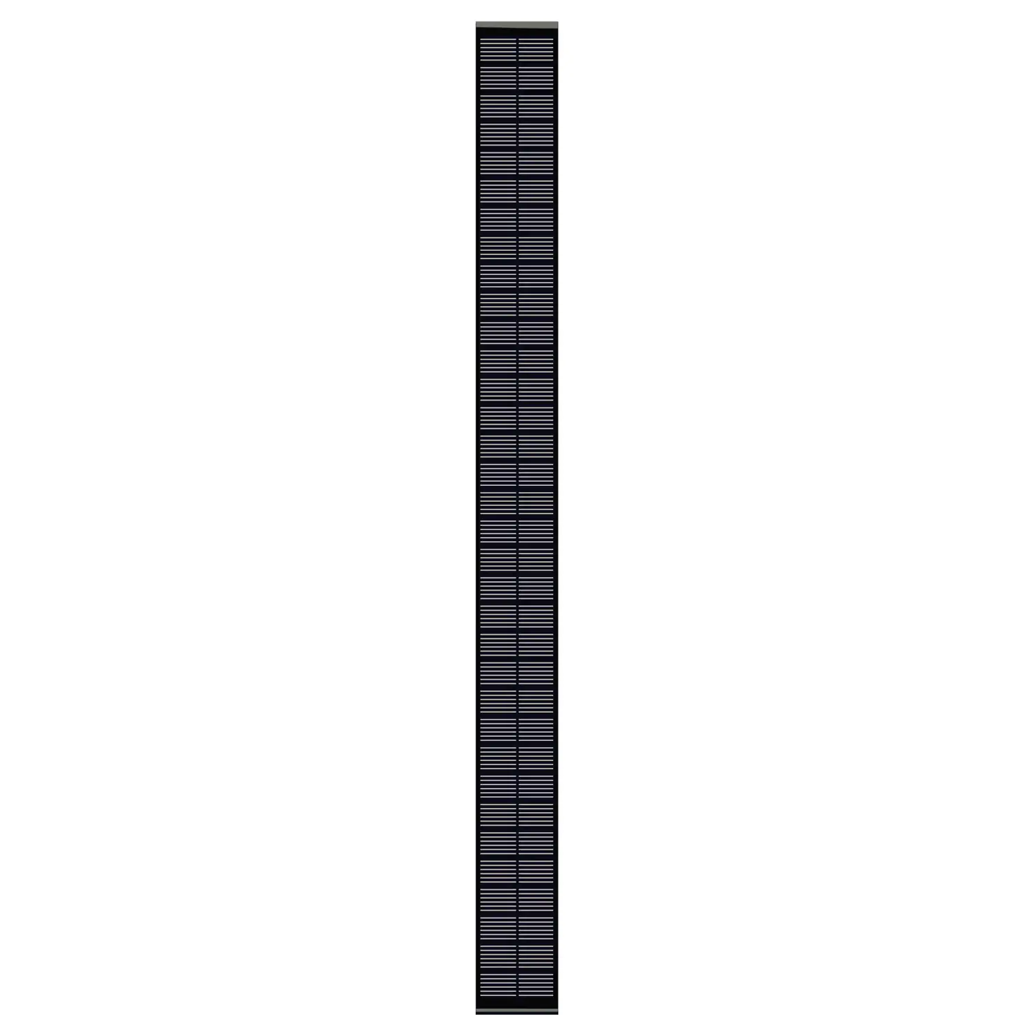 18V pannello solare nero