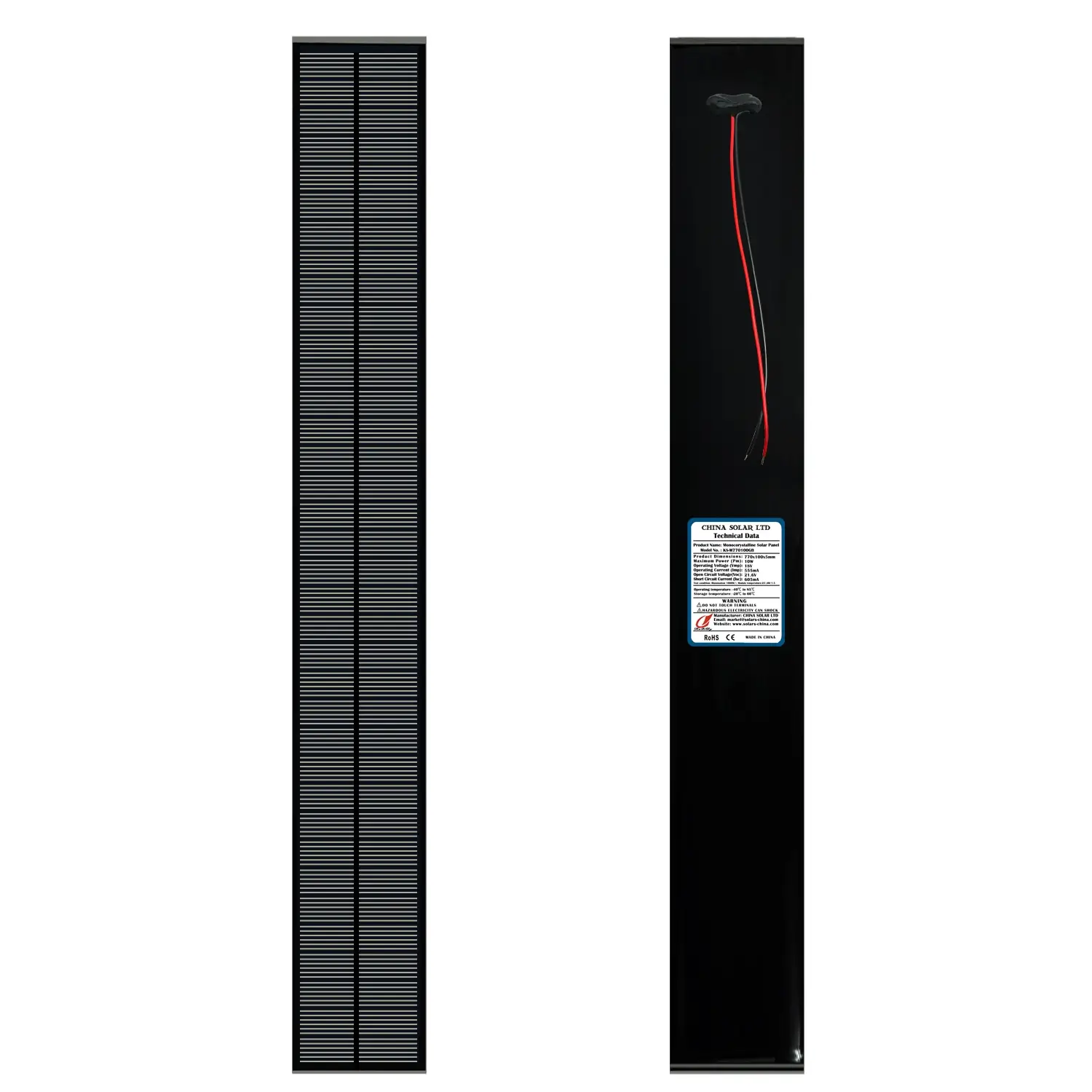 10W pannello solare