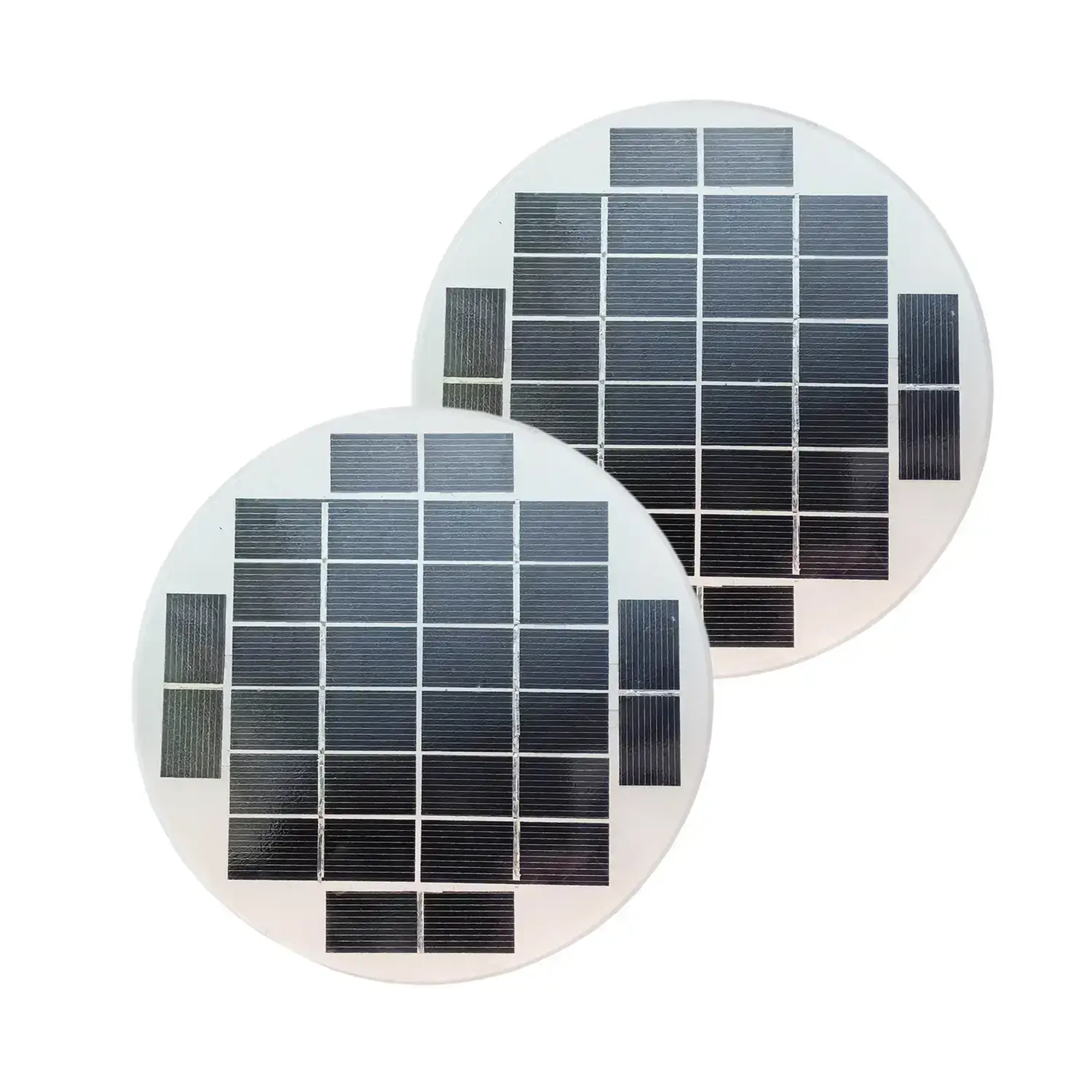 pannello solare circolare 2W