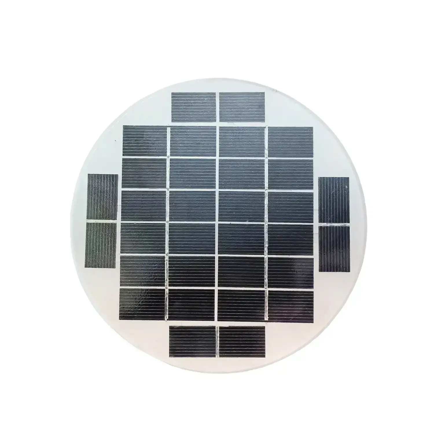 6V pannello solare rotondo